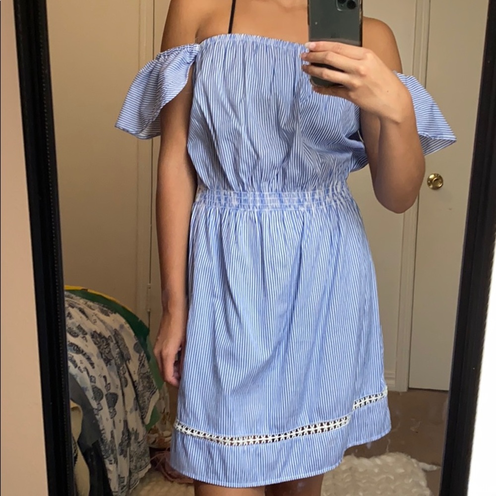 Off the shoulder dress